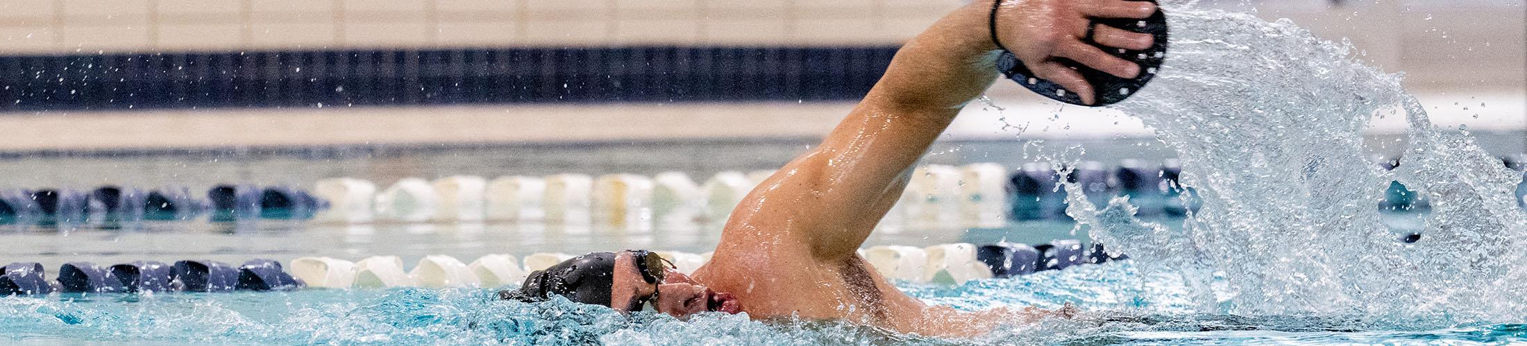 Man Swimming